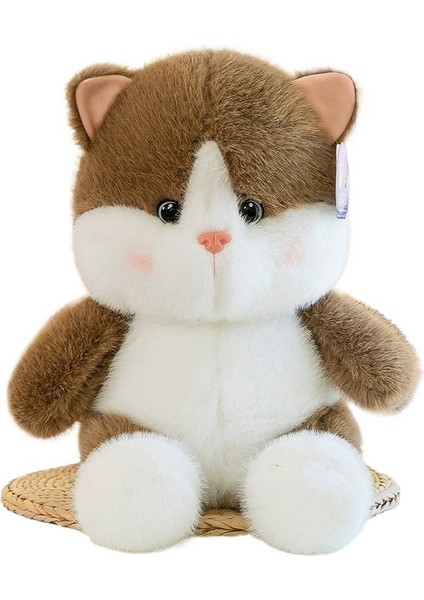 40 cm Yeni Şeftali Kedi Bebek Kedi Peluş Oyuncak (Yurt Dışından)