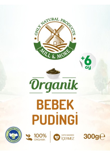 2'li Bebek Pudingi 300 gr +6 Ay