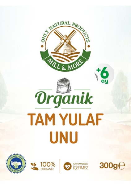 Mill & More Tam Yulaf Unu 300 G +6 Ay