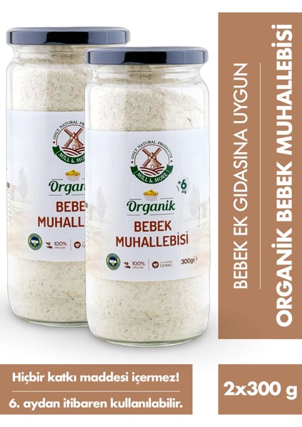 Mill & More 2'li  Bebek Muhallebisi 300 G +6 Ay