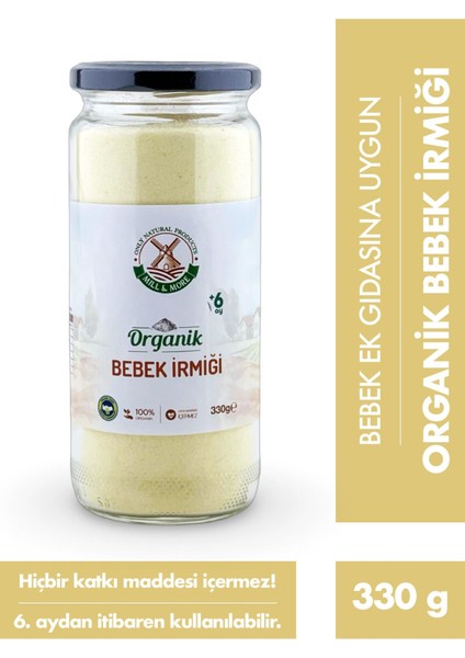 Süper Set - Bebek Irmiği 330G Bebek Pudingi 300G Bebek Muhallebisi 300G