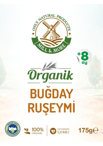 Mill & More 2'li  Buğday Ruşeymi 175 G +8 Ay