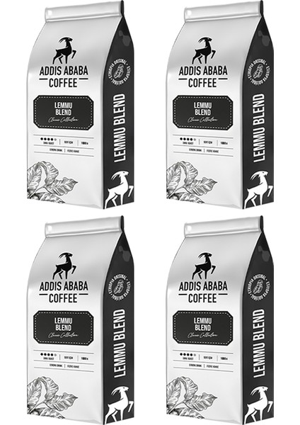 Lemmu Blend Kahve 1000 gr x 4 Adet