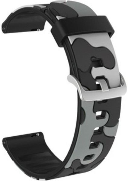 Honor Watch Gs Pro İçin Kamuflaj Silikon Saat Kordonu