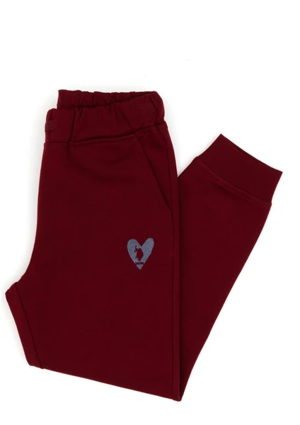 U.S. Polo Assn. Kız Çocuk Bordo Eşofman Altı 50296289-VR014