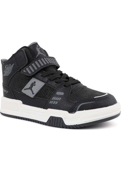 King Uzun Çocuk Sneaker Spor Ayakkabı Siyah fırsatları