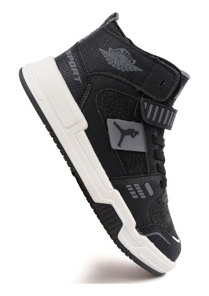 King Uzun Çocuk Sneaker Spor Ayakkabı Siyah fiyatları