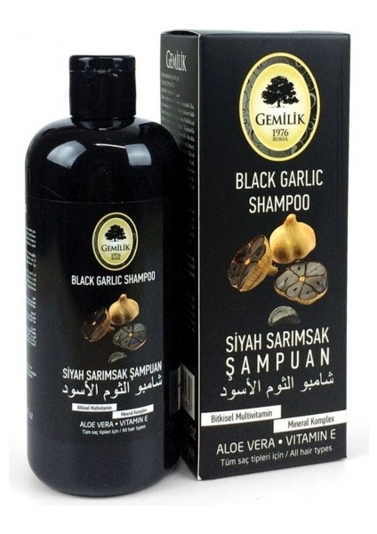 Acousticworld Siyah Sarımsak Şampuan 400ML