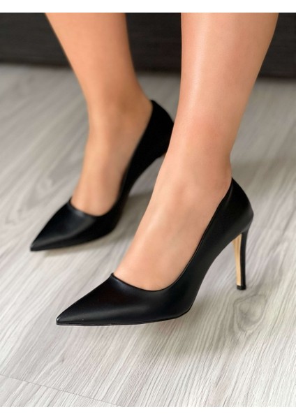 4292 Kadın Hakiki Deri Klasik Stiletto modelleri