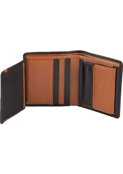 Deri Erkek Cüzdan Siyah-Taba C160-13 fırsatları