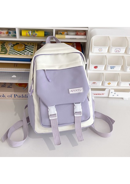 Seyahat Eden Kadınlar Için Mini Çocuk Çantası, Çok Yönlü, Basit ve Güzel Görünümlü Sırt Çantası (Yurt Dışından)