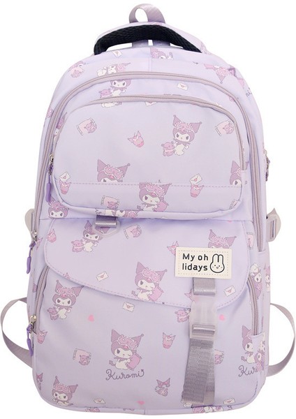 Ortaokul Öğrenci Kitabı Karikatür Baskı Kız Sırt Çantası 3-6 Sınıf Ilkokul Öğrencisi Okul Çantası Kampüs Sırt Çantası (Yurt Dışından)