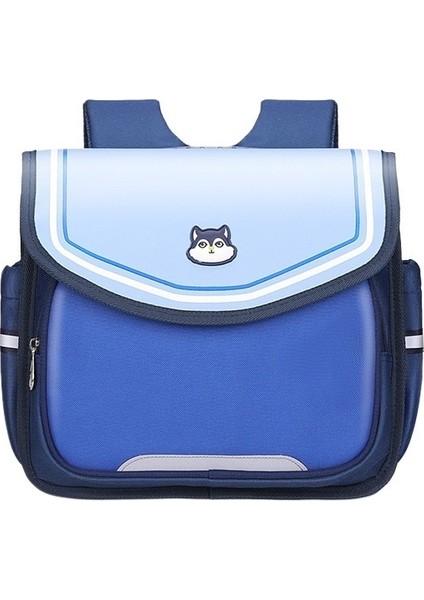 Yükü Azaltmak ve Omurgayı Korumak Için Yeni Ingiliz Yatay Versiyon Kapaklı Çocuk Sırt Çantası Anaokulu Okul Çantası (Yurt Dışından)