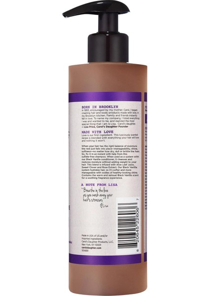 Black Vanilla Şampuan 355ML