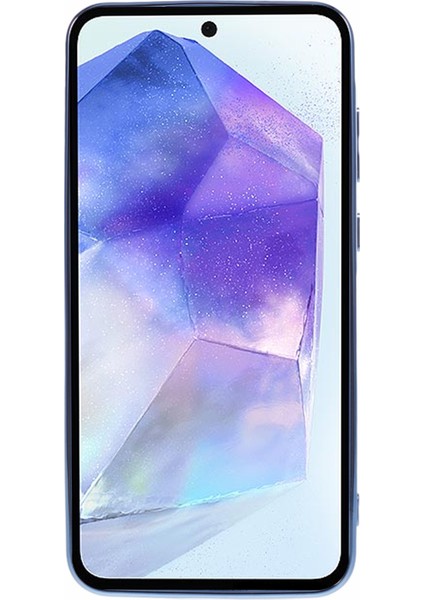 Samsung Galaxy S24 Kılıfı Galvanik Yumuşak Tpu Telefon Kabuğu Askı-Mavi Için (Yurt Dışından)