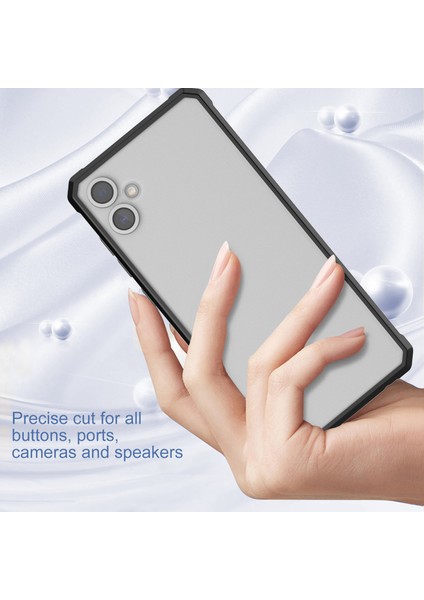 Samsung Galaxy A05 4g Kılıf Anti-Drop Pc+Tpu Telefon Kapağı-Siyah (Yurt Dışından) indirimleri