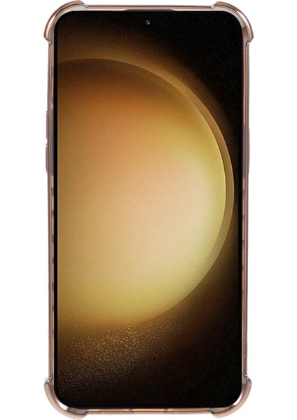 Samsung Galaxy S23 Kılıf Tpu Glitter Gradyan Telefon Kapağı Aşk Kalp Desenli Çerçeve-Altın (Yurt Dışından) fiyatları