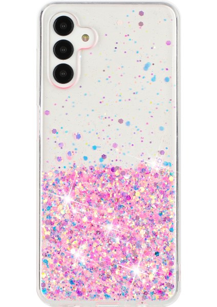 Samsung Galaxy A54 5g Kılıf Epoksi Parlak Payetler Çizilmez Tpu Telefon Kapağı-Pembe (Yurt Dışından) fiyatları