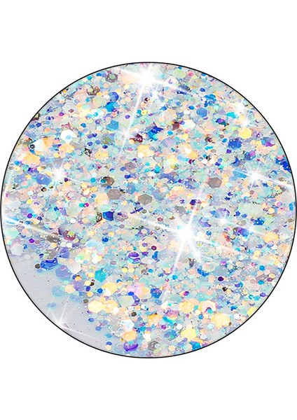 Samsung Galaxy A35 5g Karanlıkta Glow Telefon Kılıfı Epoksi Tpu Glitter Sparkle Kapak-Beyaz (Yurt Dışından)