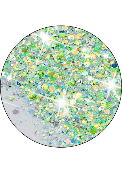 Samsung Galaxy A35 5g Karanlıkta Glow Telefon Kılıfı Epoksi Tpu Glitter Sparkle Kapak-Yeşil (Yurt Dışından)