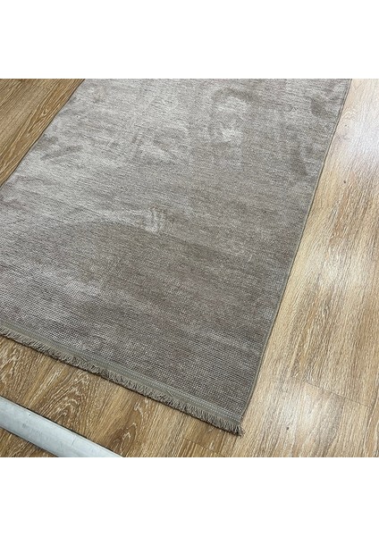 Vizon Rengi Desensiz Halı - Minimalist Ve Modern Salon Halısı - Hoom Rugs Retro 6203