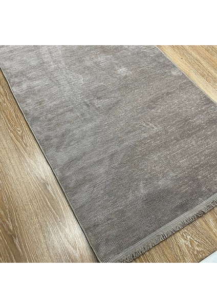 Vizon Rengi Desensiz Halı - Minimalist Ve Modern Salon Halısı - Hoom Rugs Retro 6203