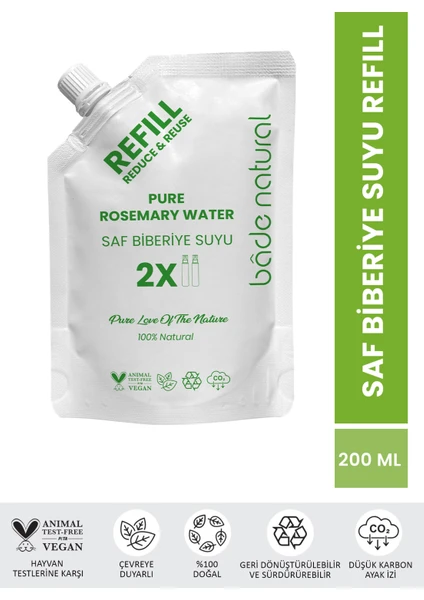 REFILL BİBERİYE SUYU Güçlendirici Saç Toniği 200 ml