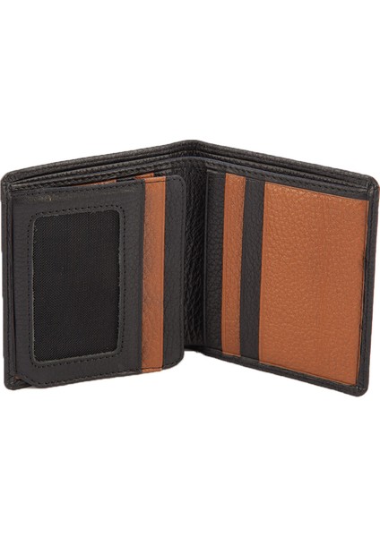 Deri Erkek Cüzdan Siyah-Taba C162-13 modelleri