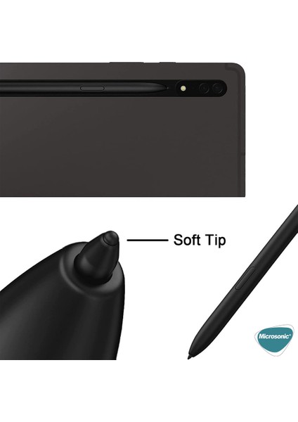 Samsung Galaxy S22 Ultra Pencil Uçları 5`li Paket Siyah