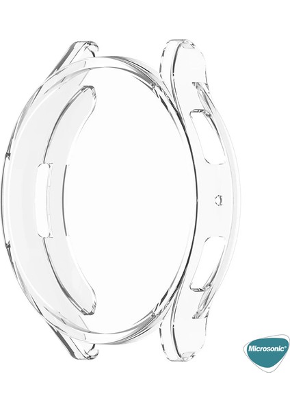 Samsung Galaxy Watch 7 44MM Kılıf Ekranı Tam Kaplayan 360 Full Round Soft Silicone Şeffaf fiyatları