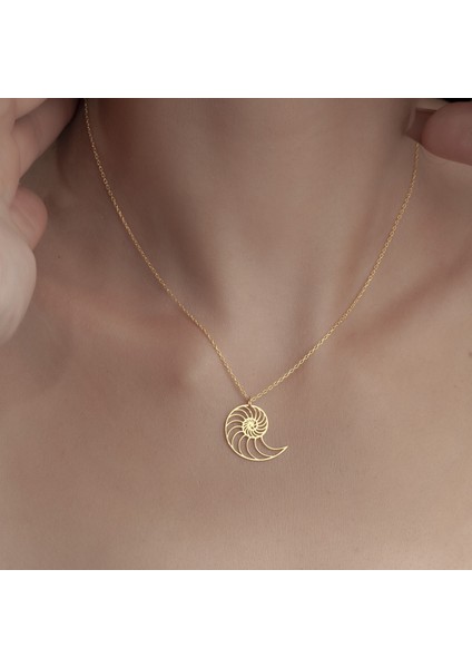 925 Ayar Gümüş Deniz Kabuğu Kolye fırsatları