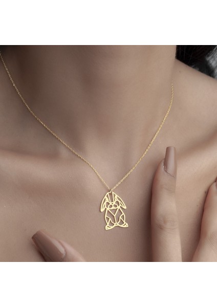 925 Ayar Gümüş Tavşan Kolye indirimleri