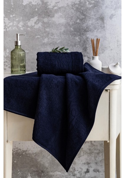 %100 Saf Pamuk Yumuşak 1 Adet El Havlusu ve 1 Adet Büyük Boy Banyo Havlu (50X90CM) ve (70X140CM)