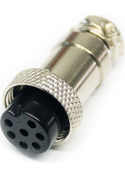 7 Li Mic Dişi Konnektör -(Gx-16) ( 5 Adet )