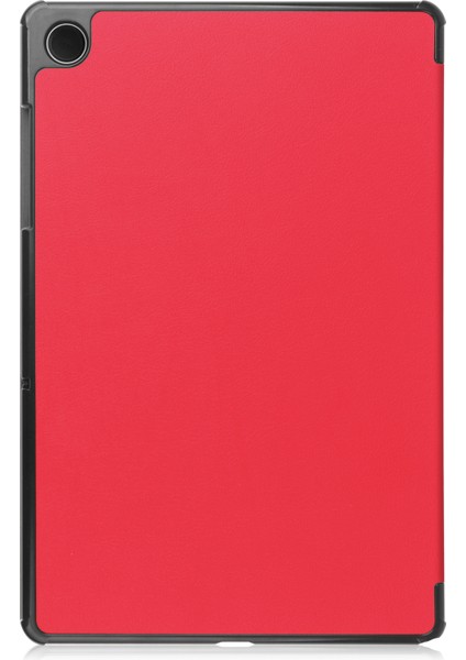 Shin-Wo Samsung Galaxy Tab A9+ Plus Folio Kılıf Çok Açılı Standlı Ince Hafif Koruyucu Kapak (Yurt Dışından)