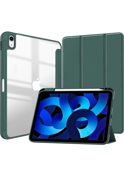iPad 10.2 2021/2020/2019 Şeffaf Tablet Kılıfı (Yurt Dışından)
