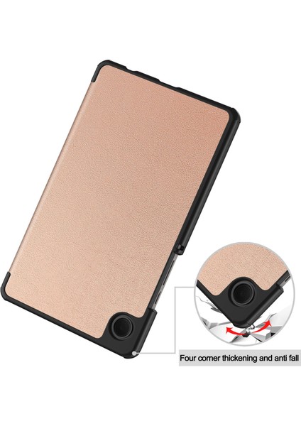Samsung Galaxy Tab A9 2023 Folio Kılıf Çok Açılı Standlı Ince Hafif Koruyucu Kapak (Yurt Dışından)