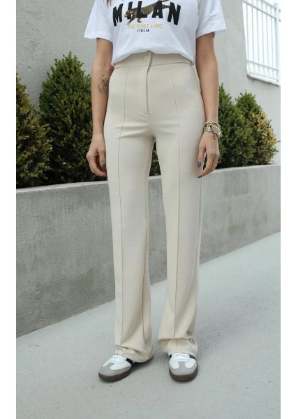 Ivvi Likralı Kumaş Pantolon