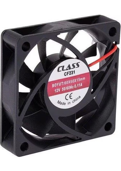 Cf 231 60X60X15MM Dc 12 Volt Fan