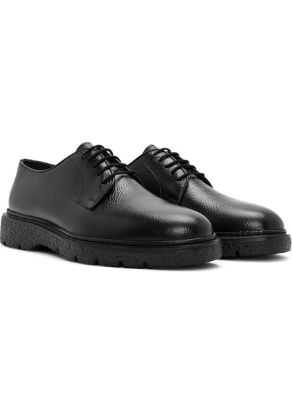 Erkek Siyah Bağcıklı Casual Ayakkabı 24WFD6310FT modelleri