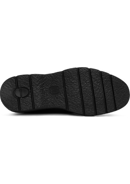 Erkek Siyah Bağcıklı Casual Ayakkabı 24WFD6310FT fırsatları