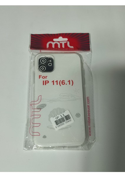 iPHONE 11 (6.1) Uyumlu Şeffaf Kılıf