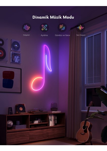 Neon LED Şerit 2.nesil (3m)-Beyaz
