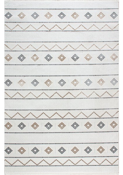 Cozy Iskandinav Halı 03053h - Gri Kemik