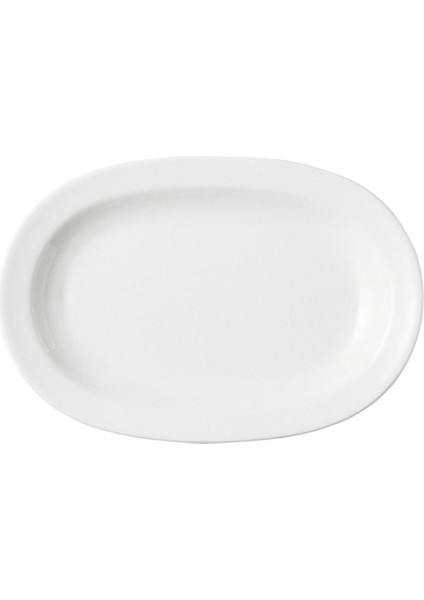 Istanbul Beyaz Kayık Tabak 25 cm 6 Adet