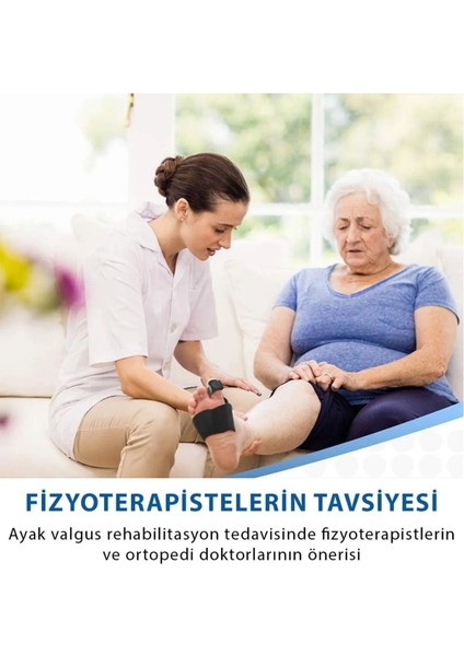 Ayak Baş Parmak Kemik Düzeltici 1 Adet Gece Ateli