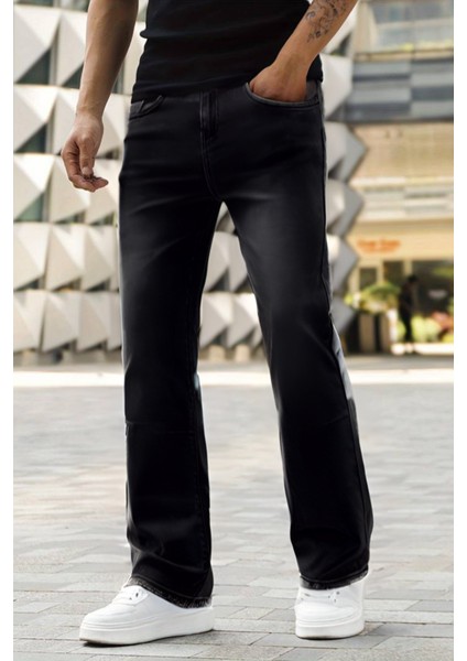 Erkek Likralı Vintage Jean Baskısız Kot Pantolon fiyatları