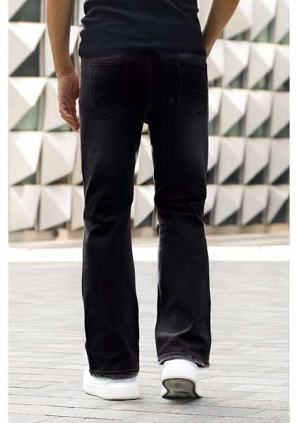 Erkek Likralı Vintage Jean Baskısız Kot Pantolon modelleri