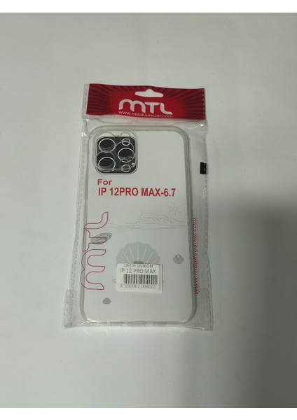 iPHONE 12 Pro Max-6.7 Uyumlu Şeffaf Kılıf