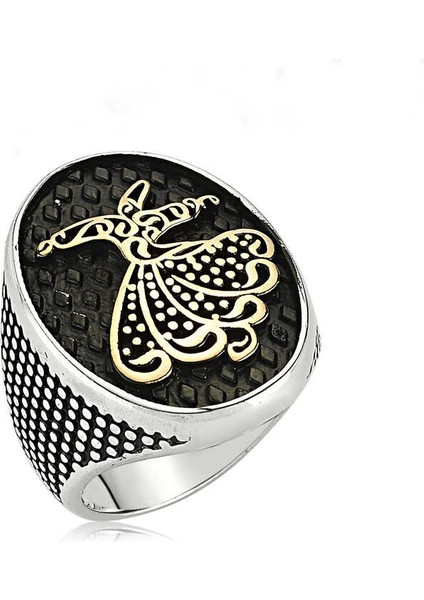 Gümüş Semazen Erkek Yüzük